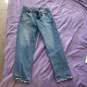 American Eagle Outfitters Blue Straight Leg Jeans